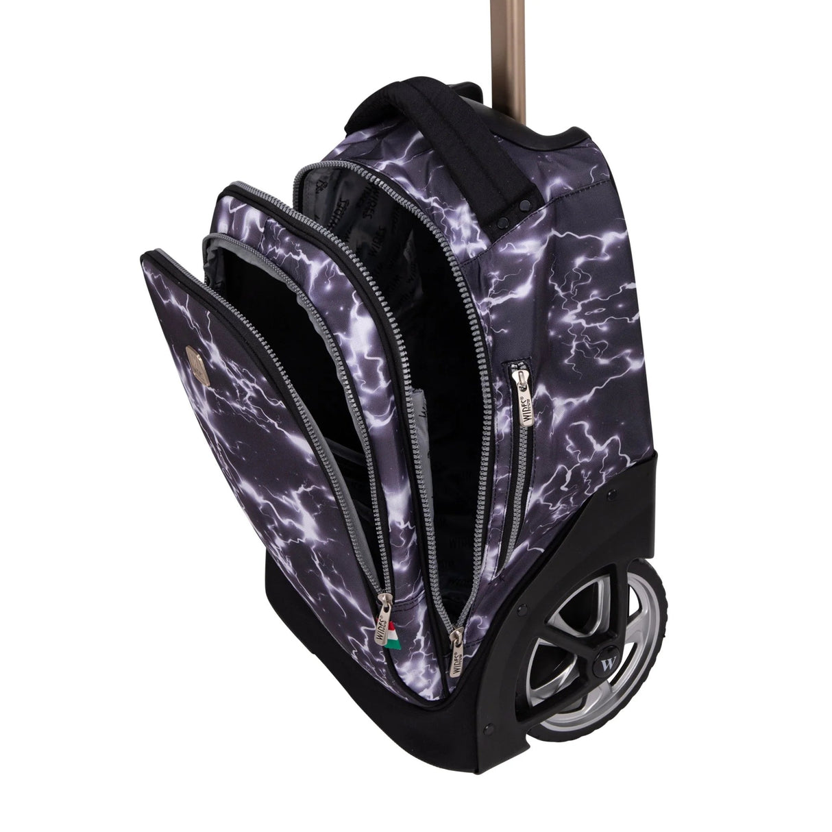 Wires Big Wheel Dark Thunder School Bag With Tolley 19", Lunch Bag And Pencil Case - Al Kabayel Discount CentreWires Big Wheel Dark Thunder School Bag With Tolley 19", Lunch Bag And Pencil CaseSchool BagsWIRESAl Kabayel Discount Centre