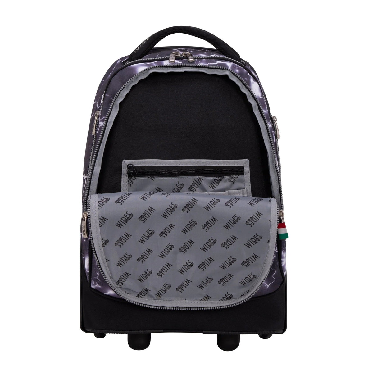 Wires Big Wheel Dark Thunder School Bag With Tolley 19", Lunch Bag And Pencil Case - Al Kabayel Discount CentreWires Big Wheel Dark Thunder School Bag With Tolley 19", Lunch Bag And Pencil CaseSchool BagsWIRESAl Kabayel Discount Centre