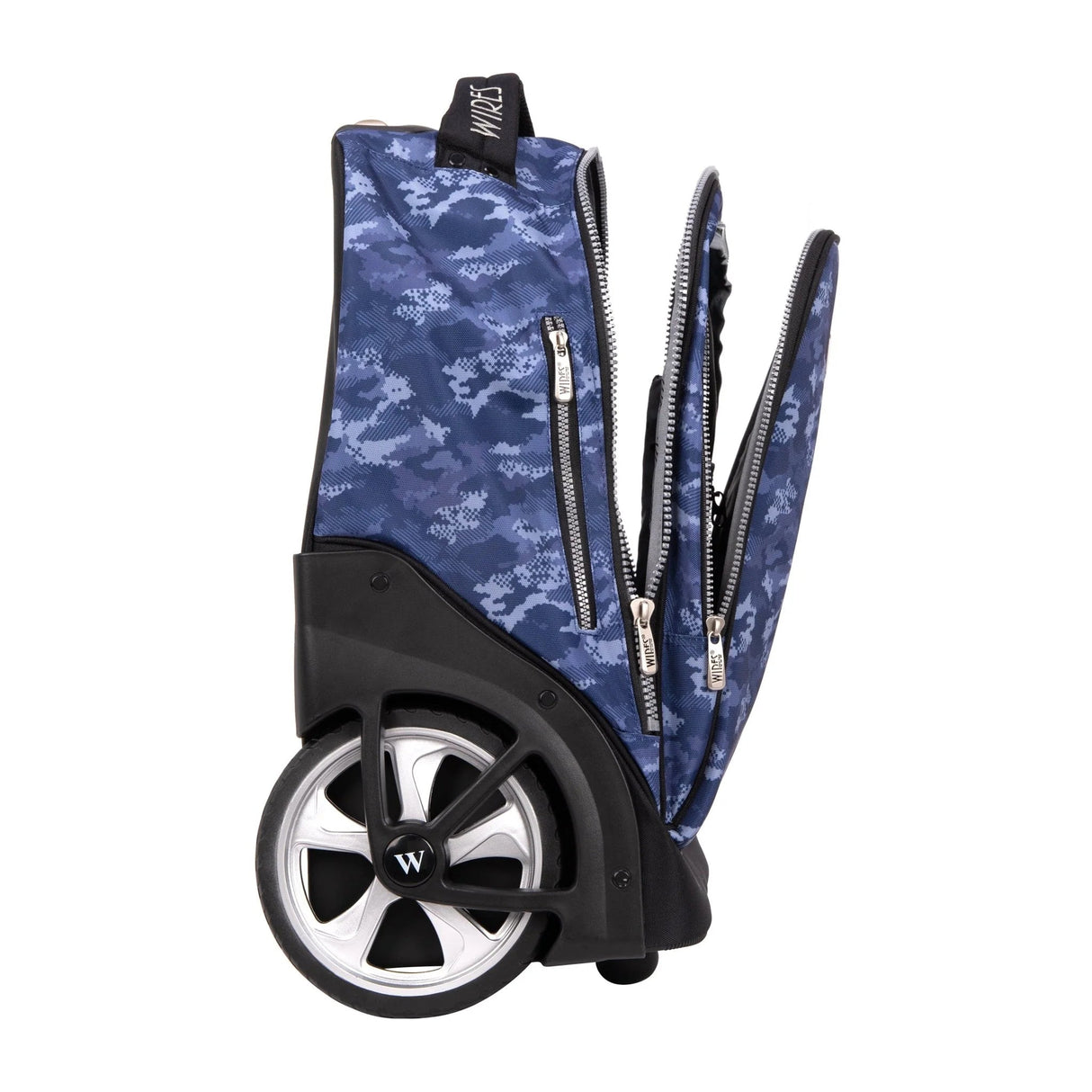 Wires Big Wheel Scatter Blue School Bag With Tolley 19", Lunch Bag And Pencil Case - Al Kabayel Discount CentreWires Big Wheel Scatter Blue School Bag With Tolley 19", Lunch Bag And Pencil CaseSchool BagsWIRESAl Kabayel Discount Centre