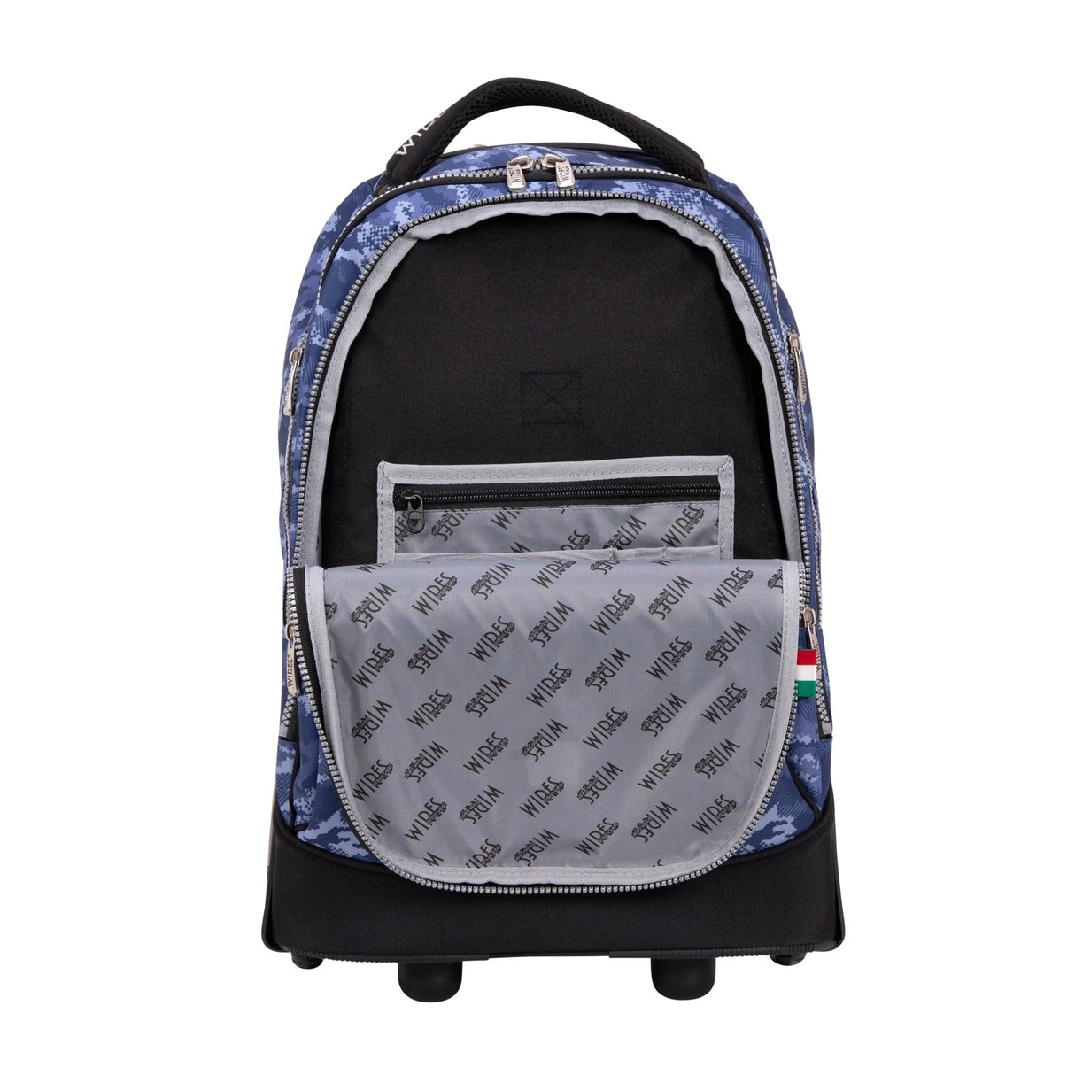 Wires Big Wheel Scatter Blue School Bag With Tolley 19", Lunch Bag And Pencil Case - Al Kabayel Discount CentreWires Big Wheel Scatter Blue School Bag With Tolley 19", Lunch Bag And Pencil CaseSchool BagsWIRESAl Kabayel Discount Centre