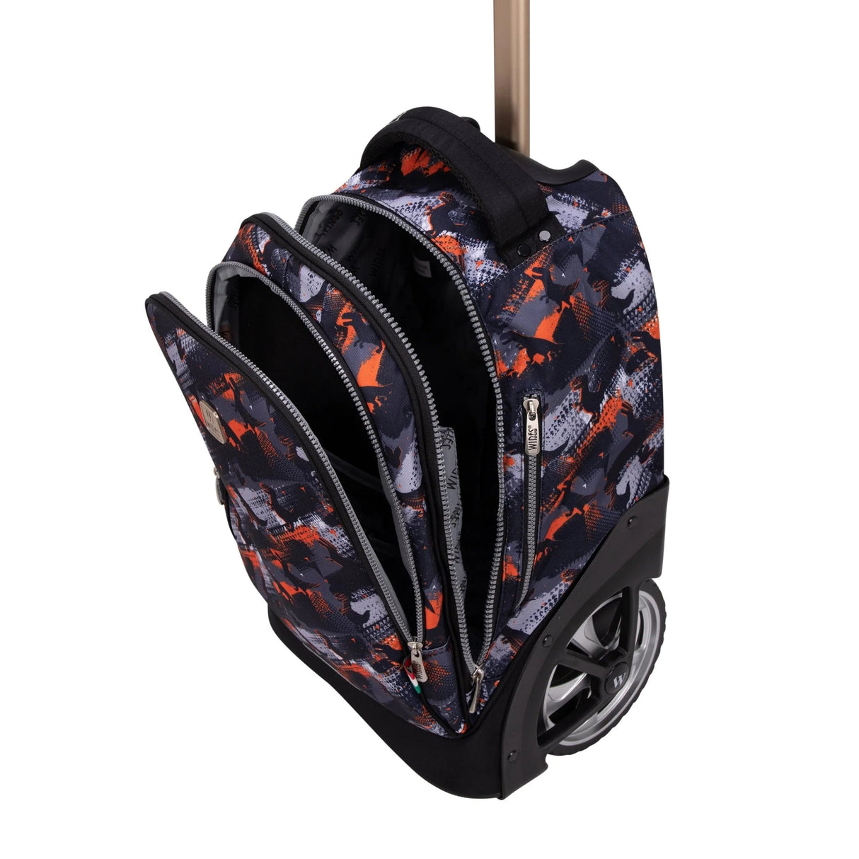 Wires Big Wheel Shadow Dinosaur School Bag With Tolley 19", Lunch Bag And Pencil Case - Al Kabayel Discount CentreWires Big Wheel Shadow Dinosaur School Bag With Tolley 19", Lunch Bag And Pencil CaseSchool BagsWIRESAl Kabayel Discount Centre