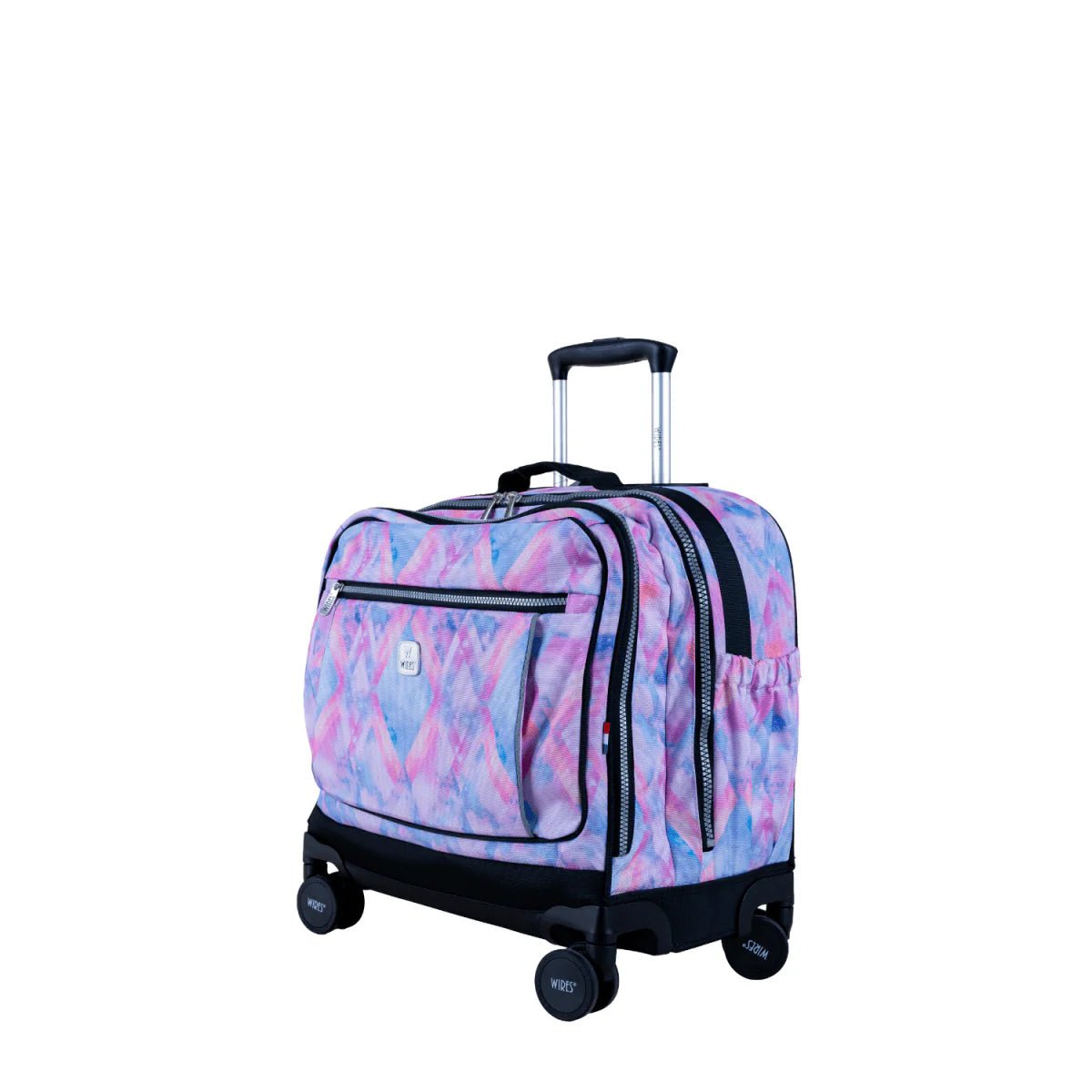 Wires Pink Delta 8 Wheels School Bag with Trolley 48cm*30cm*21cm, Pencil Case, Lunch Box, Lunch Bag - Al Kabayel Discount CentreWires Pink Delta 8 Wheels School Bag with Trolley 48cm*30cm*21cm, Pencil Case, Lunch Box, Lunch BagSchool BagsWIRESAl Kabayel Discount Centre