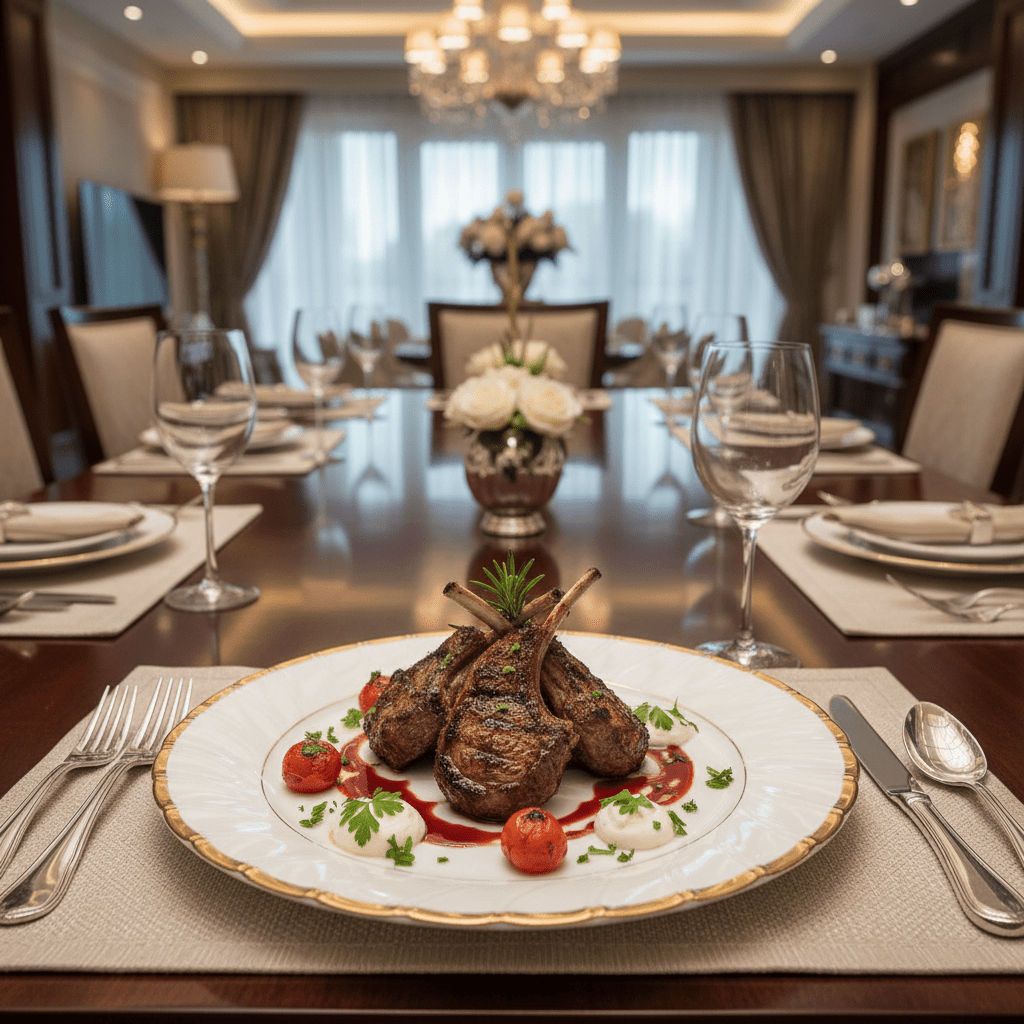 Yamatsu White Porcelain Meat Plate with Gold Rim — 9 Inch | Premium Dining Servingware - Al Kabayel Discount CentreYamatsu White Porcelain Meat Plate with Gold Rim — 9 Inch | Premium Dining ServingwarePlatesYAMATSUAl Kabayel Discount Centre