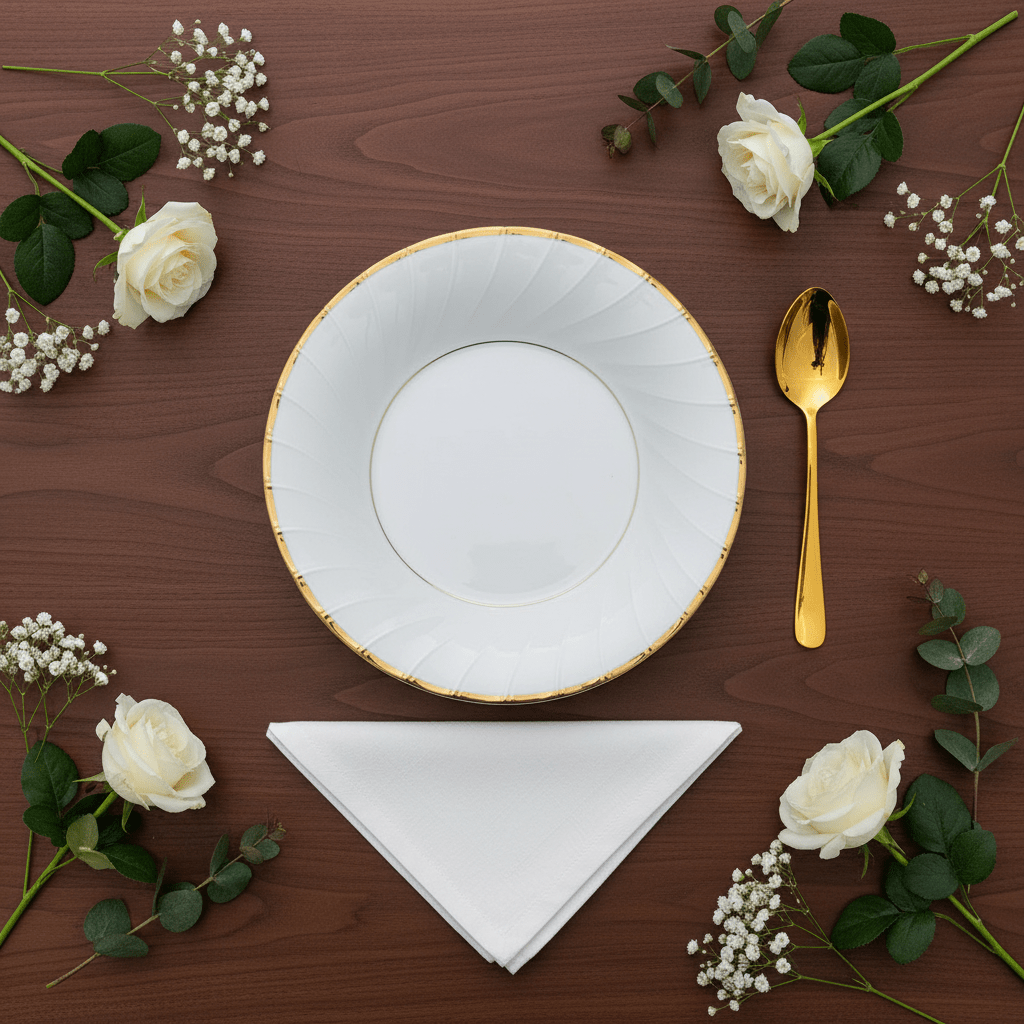 Yamatsu White Porcelain Soup Plate with Golden Rim — 9 Inch - Al Kabayel Discount CentreYamatsu White Porcelain Soup Plate with Golden Rim — 9 InchPlatesYAMATSUAl Kabayel Discount Centre