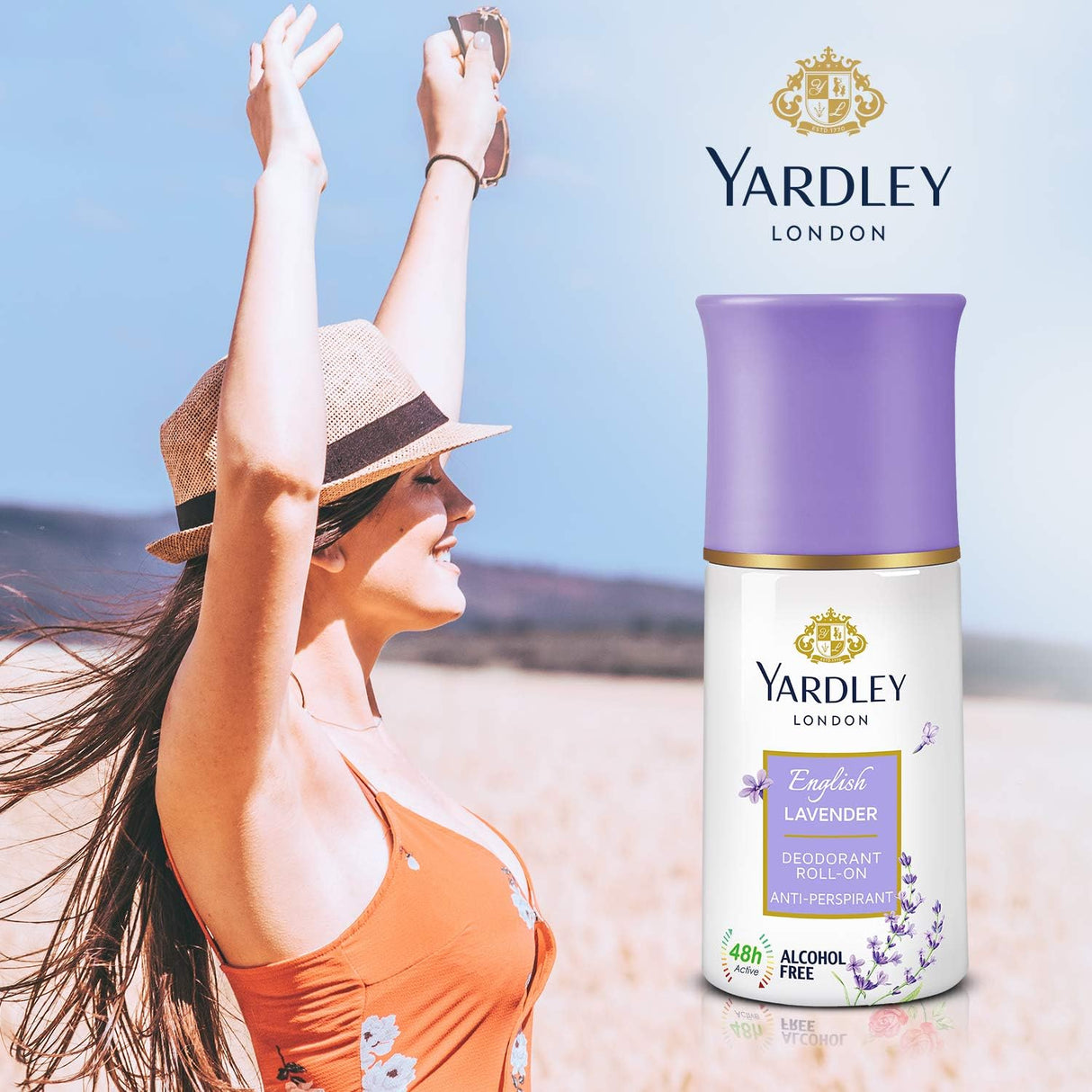 Yardley London Roll - On Duo - 50ML X 2 English Lavender + London Rose 28H Sweat Protection Long Lasting Floral Fragrance For Women - Al Kabayel Discount CentreYardley London Roll - On Duo - 50ML X 2 English Lavender + London Rose 28H Sweat Protection Long Lasting Floral Fragrance For WomenFragrancesYARDLEYAl Kabayel Discount Centre