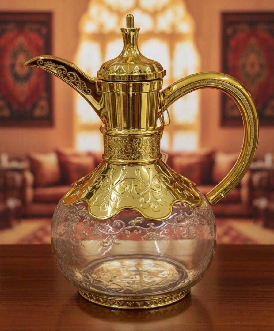 YC Glass Water Jug 1.7 Liter, Gold - Al Kabayel Discount CentreYC Glass Water Jug 1.7 Liter, GoldJugsYCAl Kabayel Discount Centre