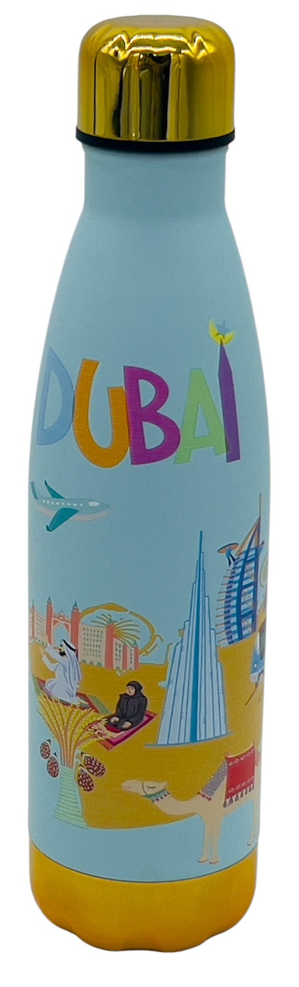 Yuniverse Dubai Vaccum Water Bottle 700ml, Stainless Steel , Blue/Gold - Al Kabayel Discount CentreYuniverse Dubai Vaccum Water Bottle 700ml, Stainless Steel , Blue/GoldWater BottlesYUNIVERSEAl Kabayel Discount Centre