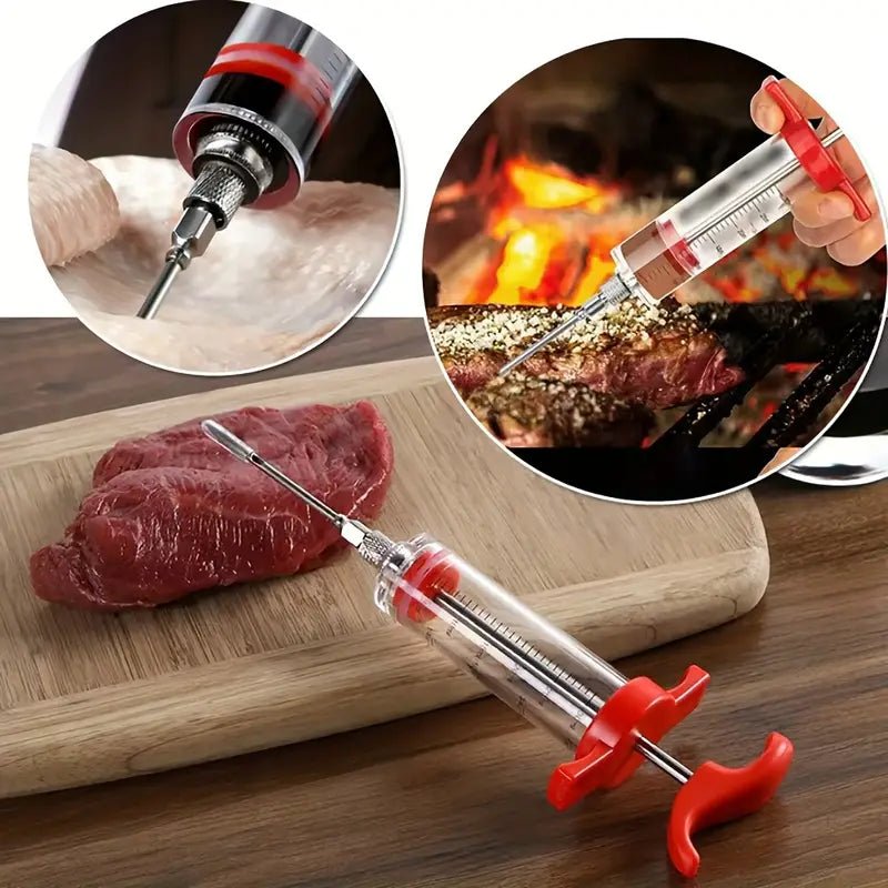 YUNIVERSE Marinade Injector 30ml, Red - Al Kabayel Discount CentreYUNIVERSE Marinade Injector 30ml, RedCookware AccessoriesYUNIVERSEAl Kabayel Discount Centre