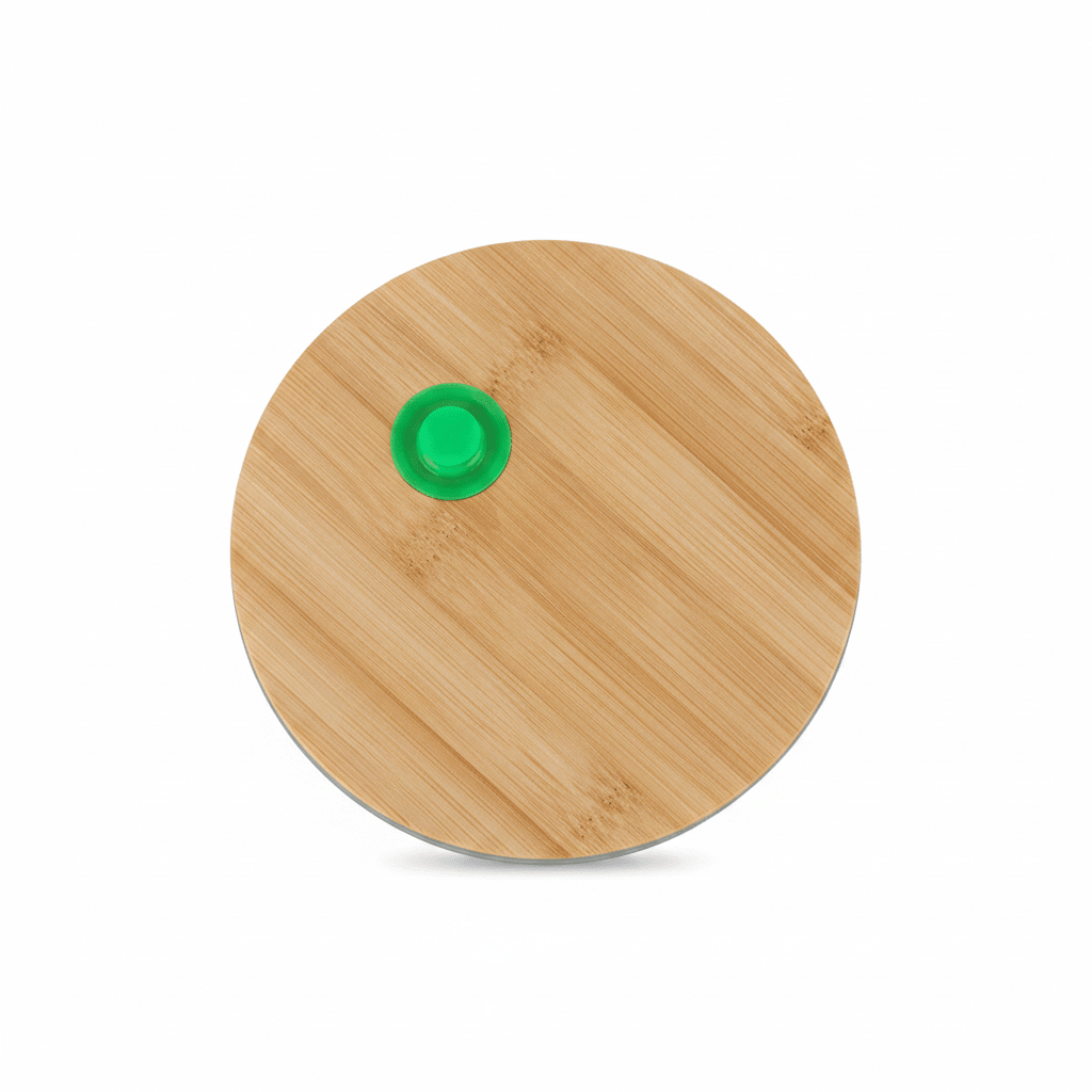 Yuniverse Round Glass Storage Container with Eco Bamboo Lid – Minimalist Design for Kitchen Use – 15 cm - Al Kabayel Discount CentreYuniverse Round Glass Storage Container with Eco Bamboo Lid – Minimalist Design for Kitchen Use – 15 cmFood ContainersYUNIVERSEAl Kabayel Discount Centre