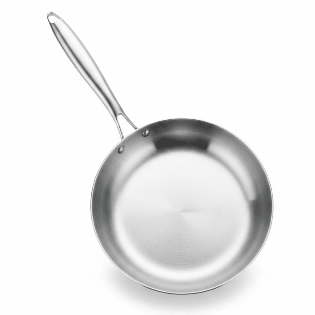 Yuniverse Stainless Steel Frying Pan ( 20/22/24/26/28 cm ) - Al Kabayel Discount CentreYuniverse Stainless Steel Frying Pan ( 20/22/24/26/28 cm )Frying Pans & SkilletsYUNIVERSEAl Kabayel Discount Centre