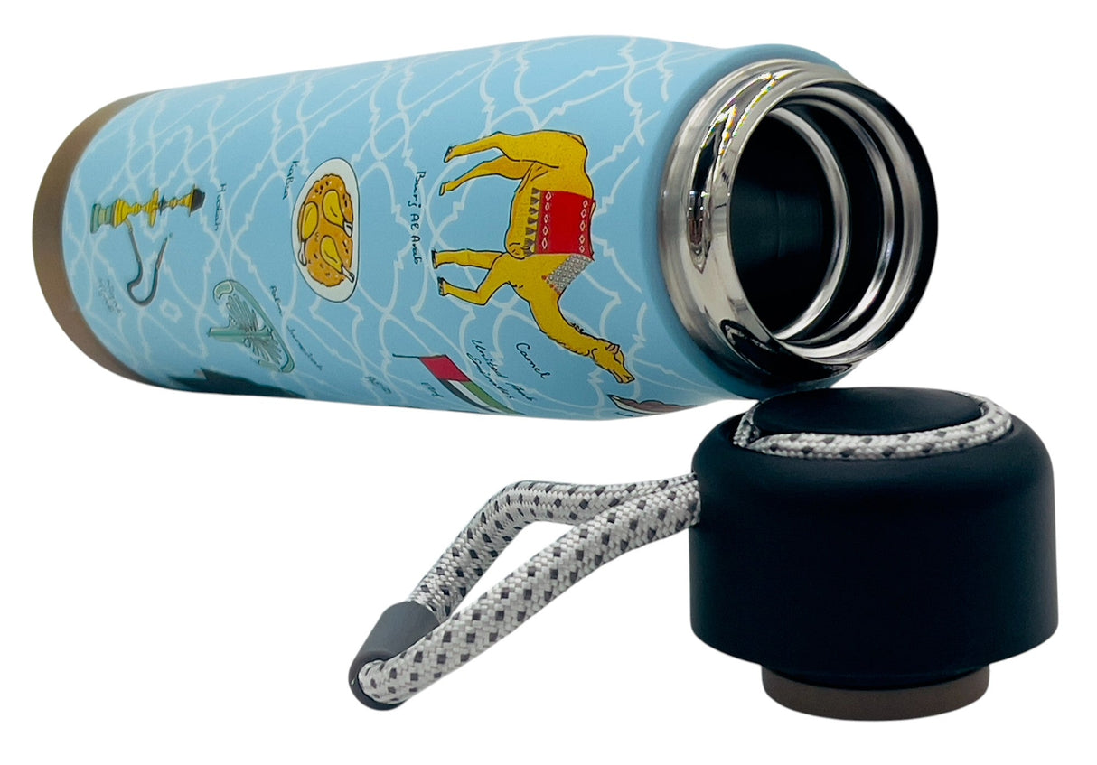 Yuniverse Welcome To Dubai Vaccum Water Bottle 700ml, Stainless Steel - Al Kabayel Discount CentreYuniverse Welcome To Dubai Vaccum Water Bottle 700ml, Stainless SteelWater BottlesYUNIVERSEAl Kabayel Discount Centre