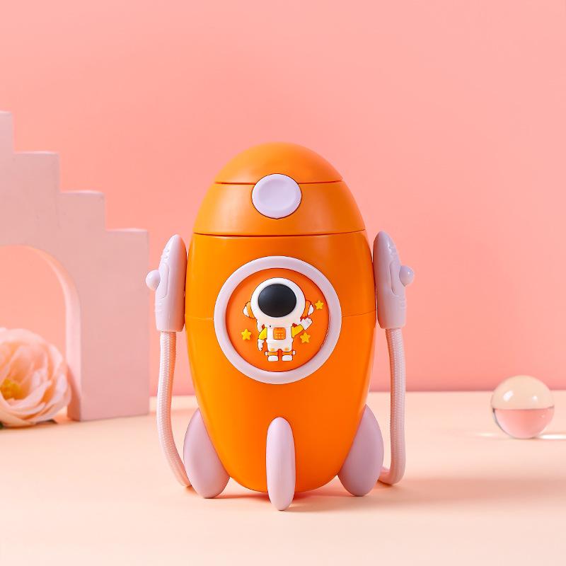 Yurlex Mini Rocket Water Bottle 400ml, PP Material, Orange - Al Kabayel Discount CentreYurlex Mini Rocket Water Bottle 400ml, PP Material, OrangeWater BottlesYURLEXAl Kabayel Discount Centre