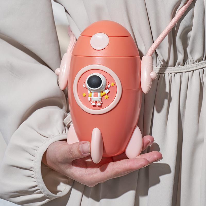 Yurlex Mini Rocket Water Bottle 400ml, PP Material, Peach - Al Kabayel Discount CentreYurlex Mini Rocket Water Bottle 400ml, PP Material, PeachWater BottlesYURLEXAl Kabayel Discount Centre