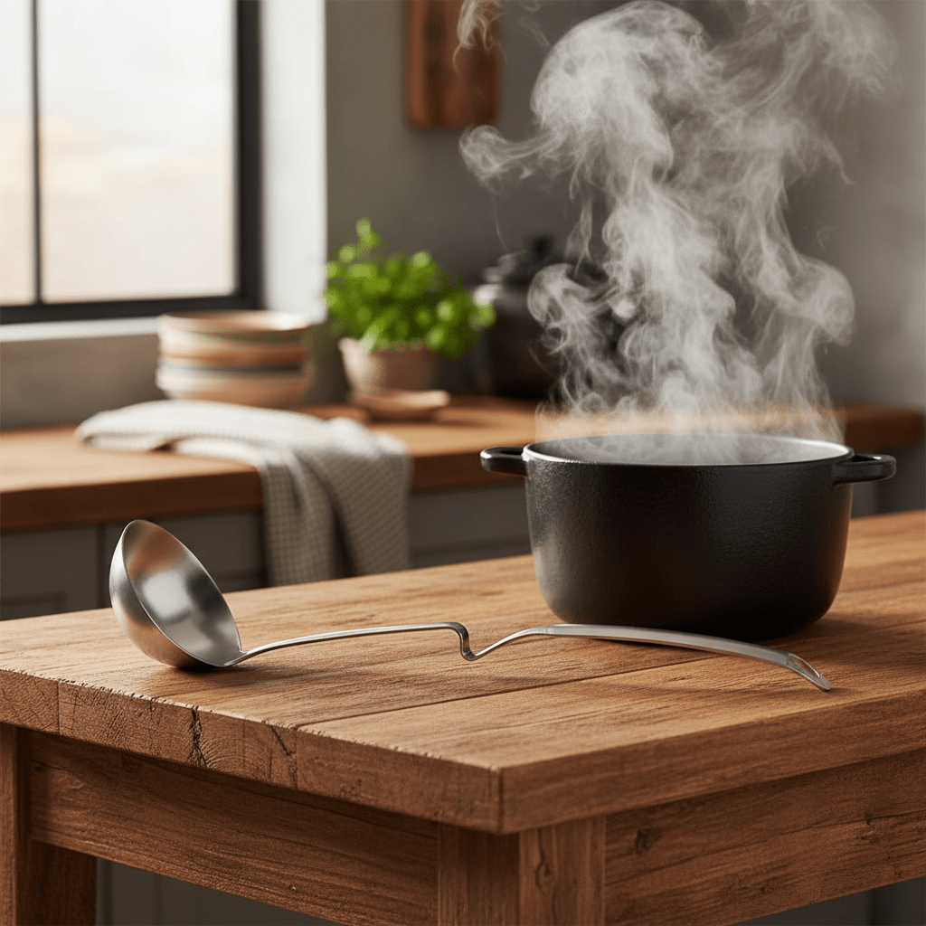 Zhongjing Stainless Steel Serving Ladle 30cm - Al Kabayel Discount CentreZhongjing Stainless Steel Serving Ladle 30cmLadle SpoonZHONGJINGAl Kabayel Discount Centre