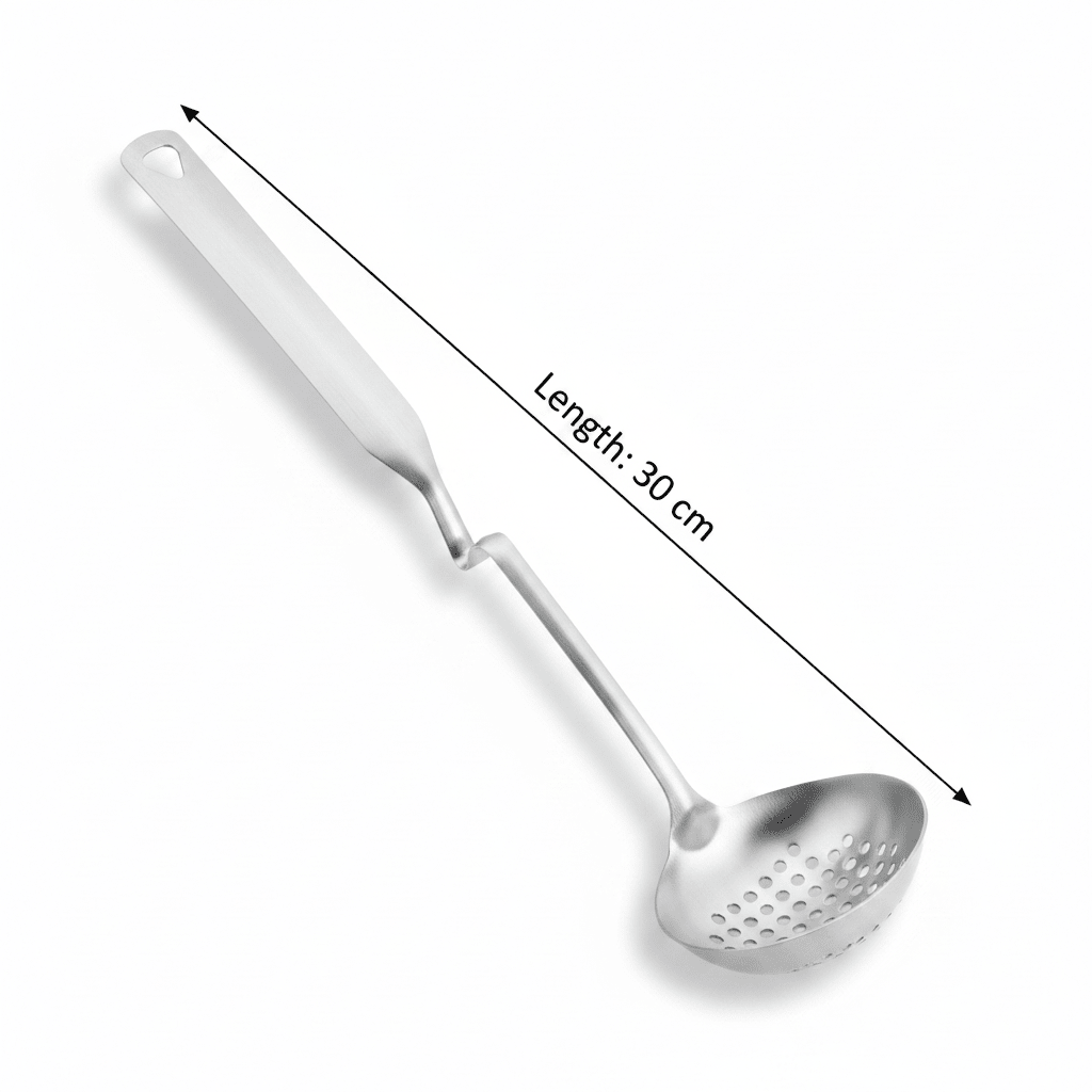 Zhongjing Stainless Steel Skimmer Ladle 30cm - Al Kabayel Discount CentreZhongjing Stainless Steel Skimmer Ladle 30cmLadle SpoonZHONGJINGAl Kabayel Discount Centre