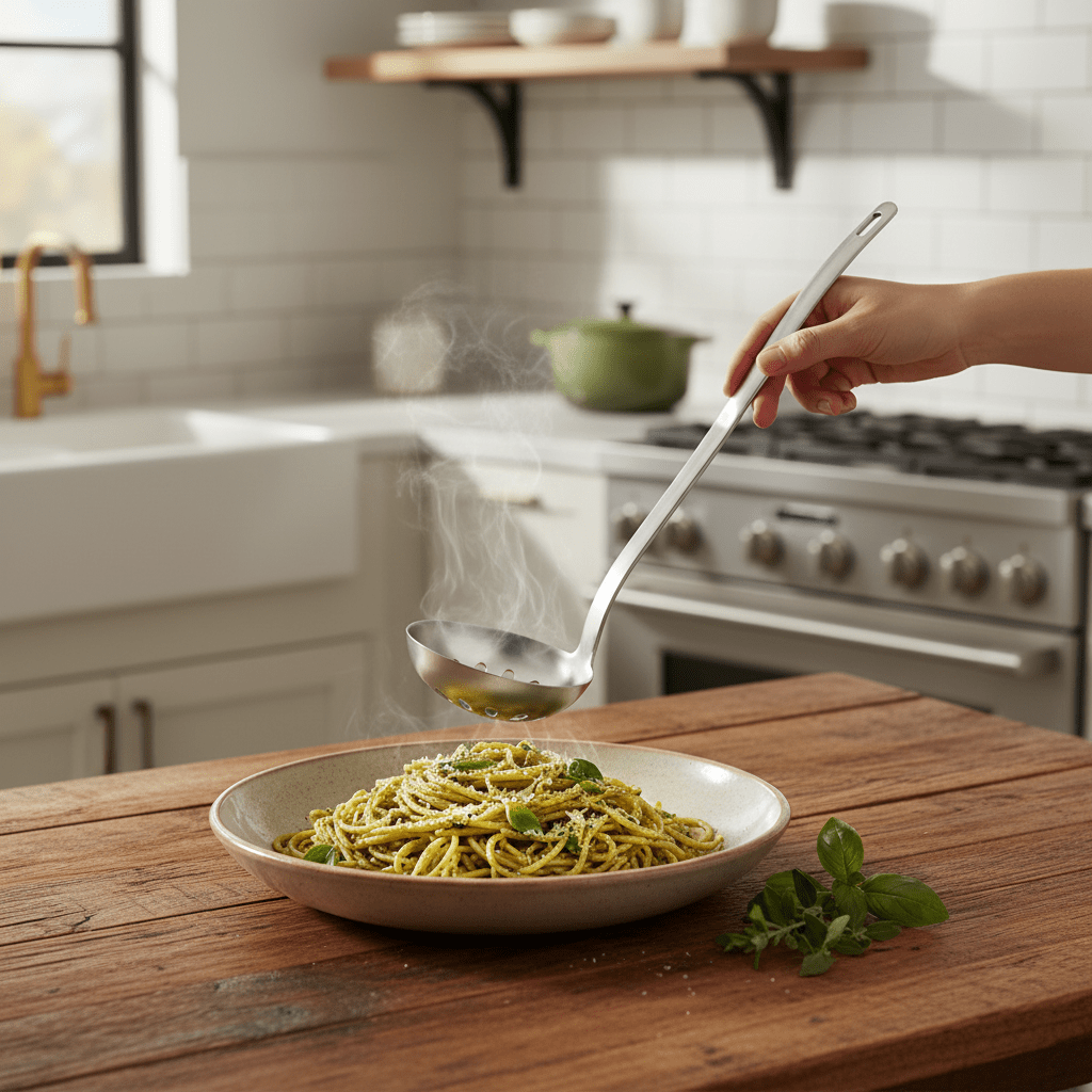 Zhongjing Stainless Steel Skimmer Ladle 30cm - Al Kabayel Discount CentreZhongjing Stainless Steel Skimmer Ladle 30cmLadle SpoonZHONGJINGAl Kabayel Discount Centre