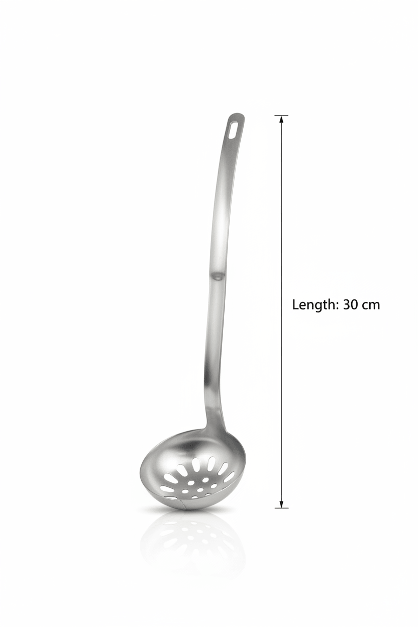Zhongjing Stainless Steel Skimmer Ladle 30cm - Al Kabayel Discount CentreZhongjing Stainless Steel Skimmer Ladle 30cmLadle SpoonZHONGJINGAl Kabayel Discount Centre