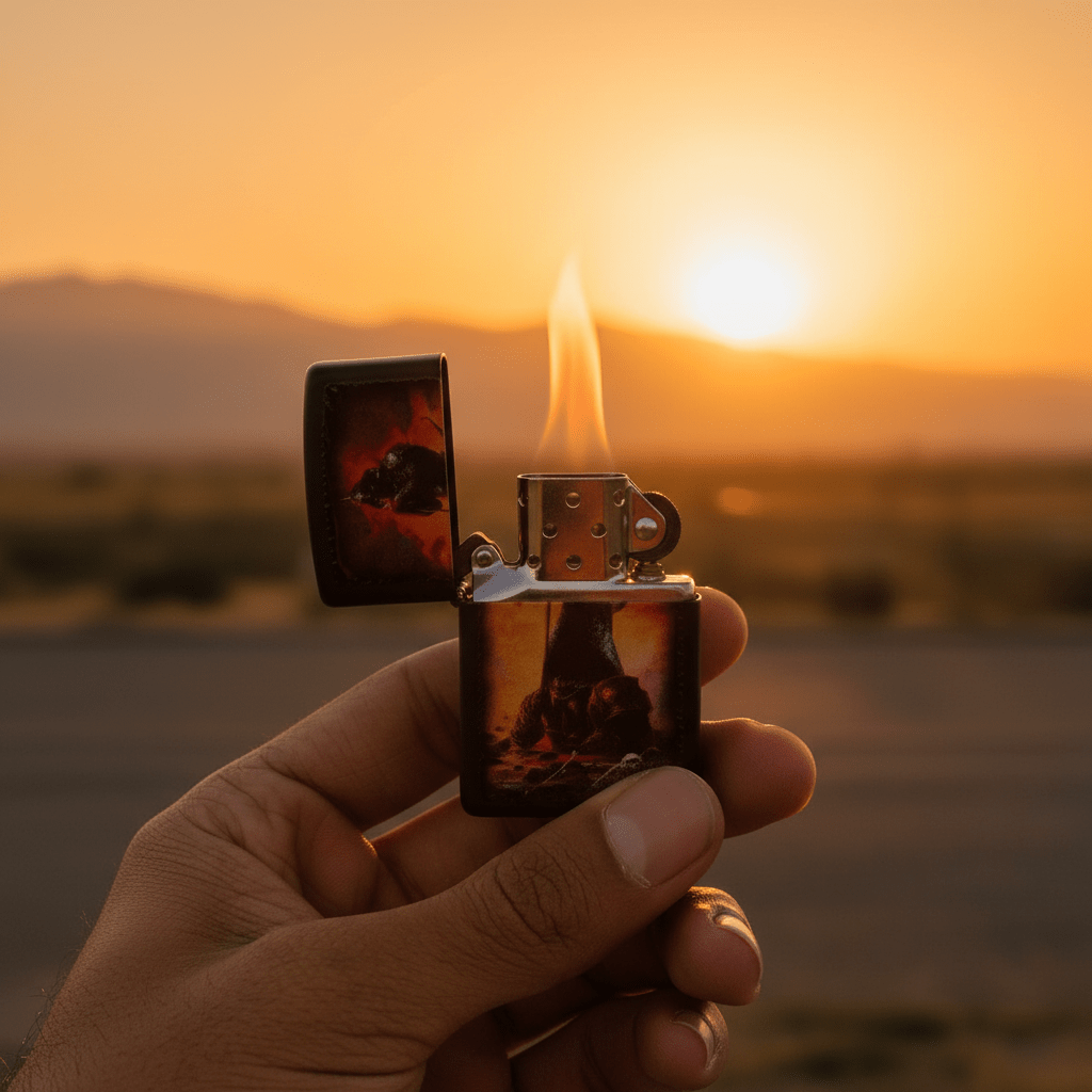 Zippo Black Flip Top Refillable Metal Lighter Frank Frazetta Death Dealer Artwork Windproof 6×4 cm - Al Kabayel Discount CentreZippo Black Flip Top Refillable Metal Lighter Frank Frazetta Death Dealer Artwork Windproof 6×4 cmLightersZIPPOAl Kabayel Discount Centre