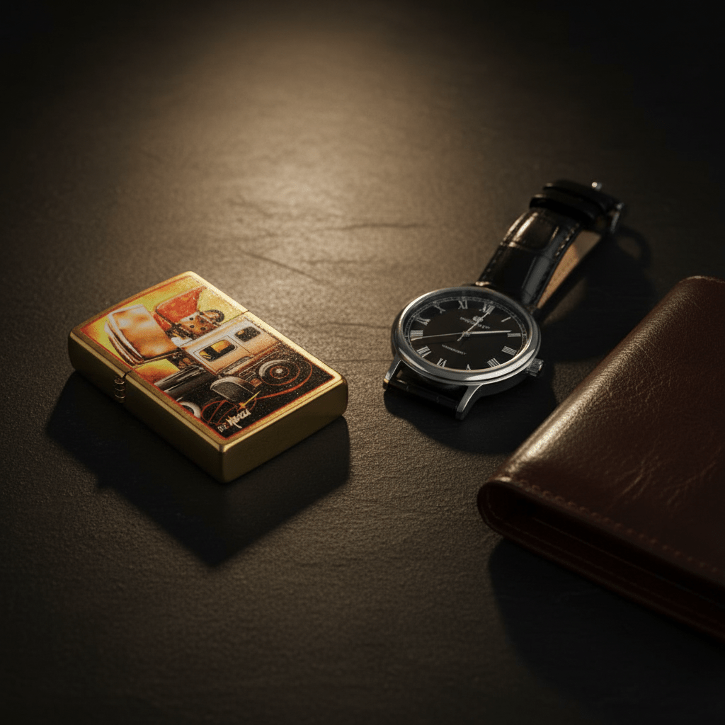 Zippo Gold Flip Top Refillable Metal Lighter Mazzi Zippo Car Artwork Premium Finish 6×4 cm - Al Kabayel Discount CentreZippo Gold Flip Top Refillable Metal Lighter Mazzi Zippo Car Artwork Premium Finish 6×4 cmLightersZIPPOAl Kabayel Discount Centre