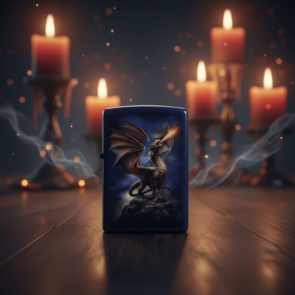 Zippo Navy Blue Flip Top Refillable Metal Lighter Anne Stokes Collection Fantasy Artwork 6×4 cm - Al Kabayel Discount CentreZippo Navy Blue Flip Top Refillable Metal Lighter Anne Stokes Collection Fantasy Artwork 6×4 cmLightersZIPPOAl Kabayel Discount Centre