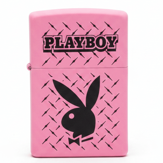 Zippo Pink Flip Top Refillable Metal Lighter Playboy Inspired Design Stylish Gift 6×4 cm - Al Kabayel Discount CentreZippo Pink Flip Top Refillable Metal Lighter Playboy Inspired Design Stylish Gift 6×4 cmLightersZIPPOAl Kabayel Discount Centre