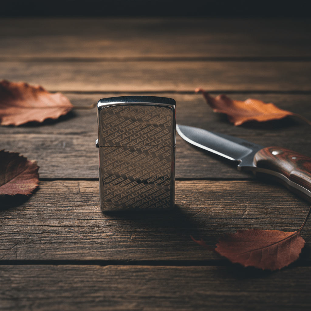 Zippo Silver Flip Top Refillable Metal Lighter Real Tree Text Graphic Outdoor Style 6×4 cm - Al Kabayel Discount CentreZippo Silver Flip Top Refillable Metal Lighter Real Tree Text Graphic Outdoor Style 6×4 cmLightersZIPPOAl Kabayel Discount Centre