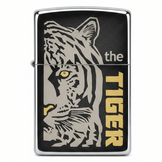 Zippo Silver Flip Top Refillable Metal Lighter Save The Tiger Artwork Wildlife Theme 6×4 cm - Al Kabayel Discount CentreZippo Silver Flip Top Refillable Metal Lighter Save The Tiger Artwork Wildlife Theme 6×4 cmLightersZIPPOAl Kabayel Discount Centre
