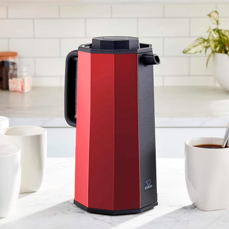 Zojirushi Ah - Eae10Ra Glass Vacuum Carafe, 1.0 Liter, Red - Al Kabayel Discount CentreZojirushi Ah - Eae10Ra Glass Vacuum Carafe, 1.0 Liter, RedTHERMOSZOJIRUSHIAl Kabayel Discount Centre