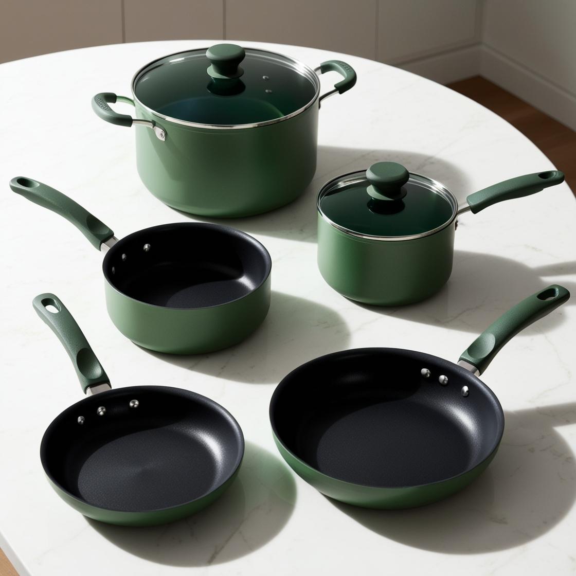 Wilson by Cuisine Art Stainless Steel 12-Piece Cookware Set