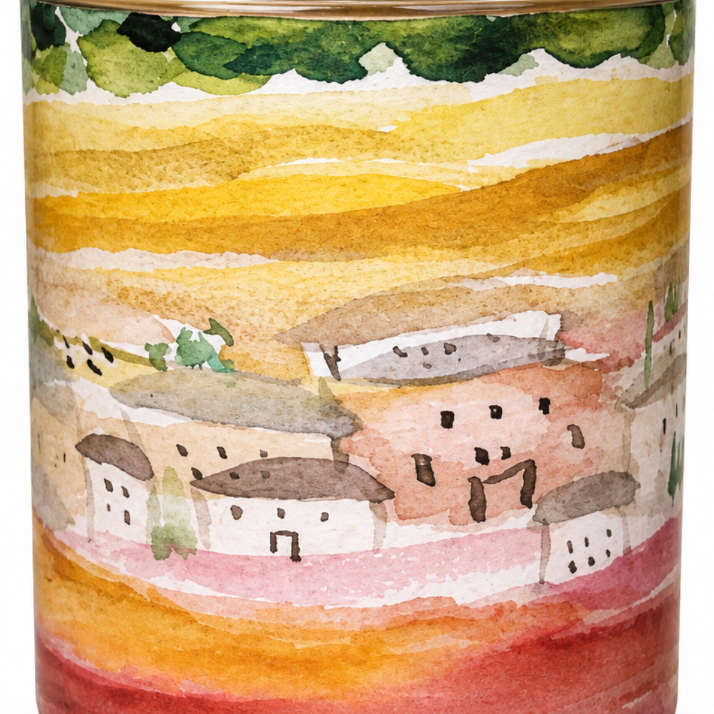 Home Fragrance Camellia Longjing Scented Candle - 7oz