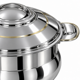 Sanjana Sabia Stainless Steel Hotpot Silver - 3500ml