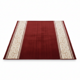 Lima Anti-Slip Carpet Red & Cream