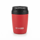 Kitchenmark Travel Mug - 350ml - Sage Green / Red