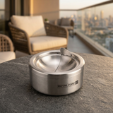 Royalford Metal Ashtray Silver - 12cm