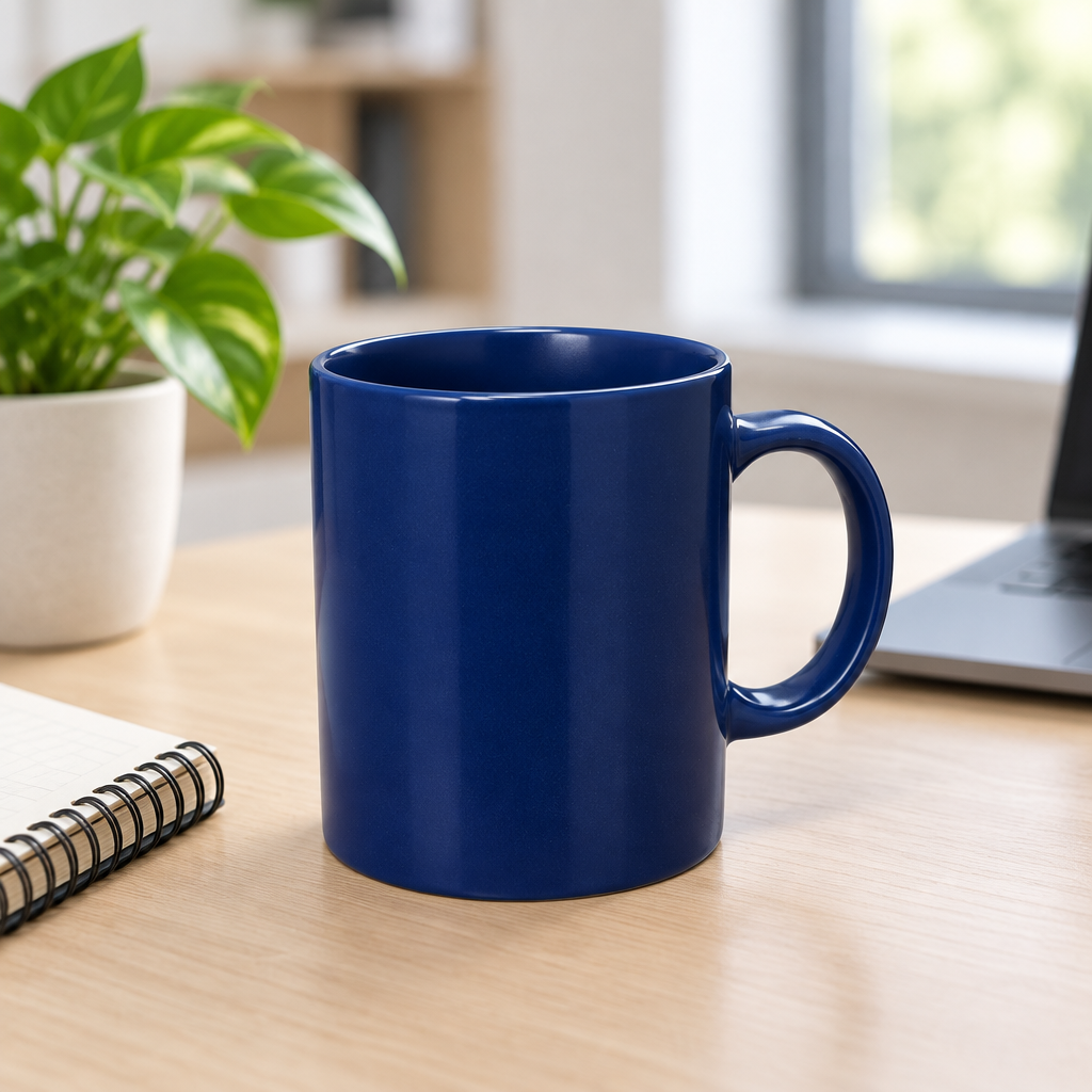 Ceramic Mug Navy Blue - 350ml
