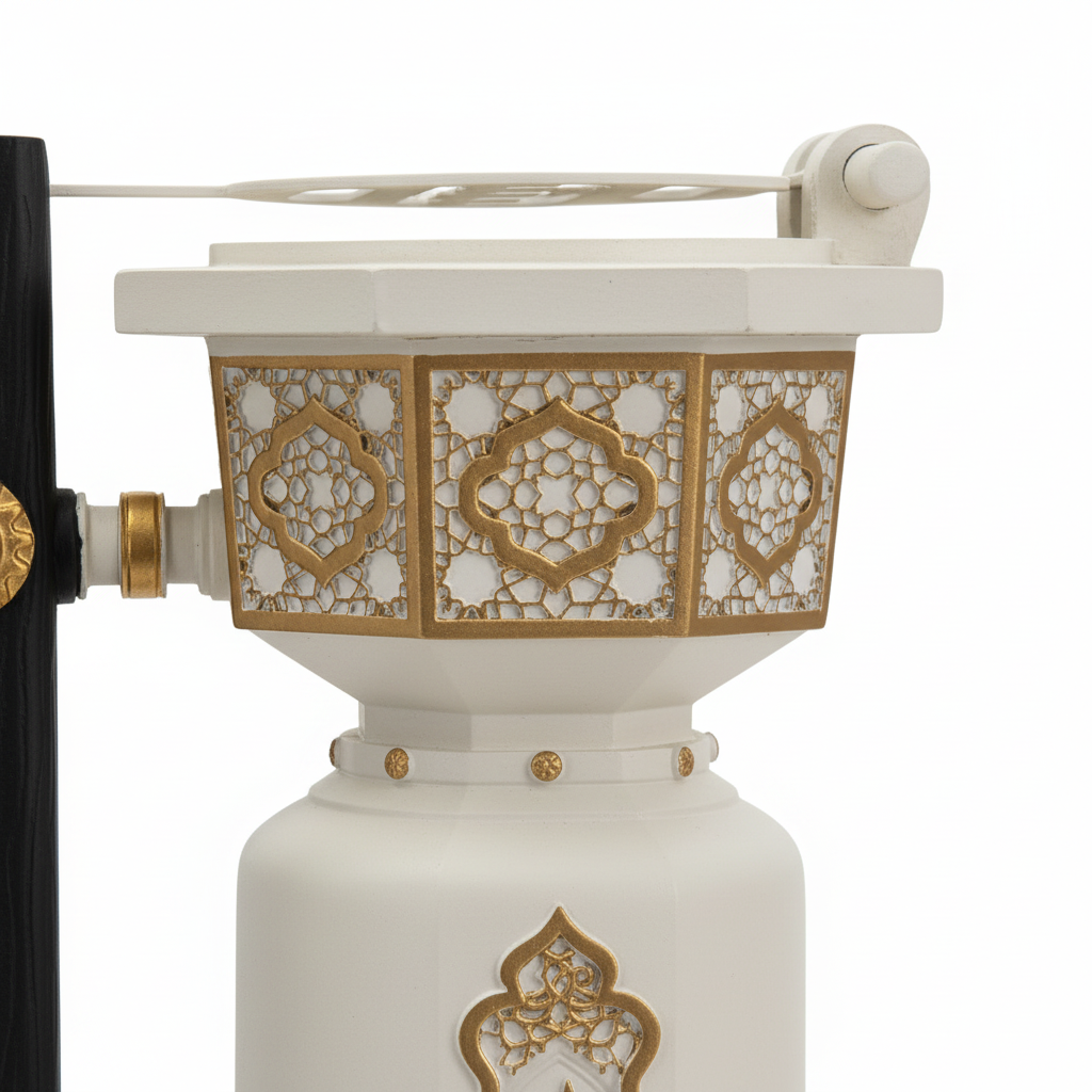 Chalk Incense Burner Cream - 15×9cm
