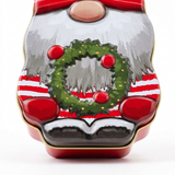 Christmas Gnome Metal Candy Box - 15×8cm