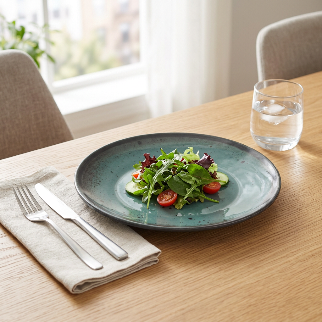 Hi-Luxe Round Melamine Plate - 11 Inch
