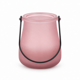 Scented Candle in Glass Pot Pink - 10×6cm