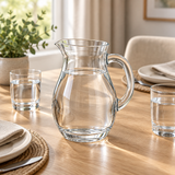 Pasabahce Glass Carafe with Handle – 500 ml