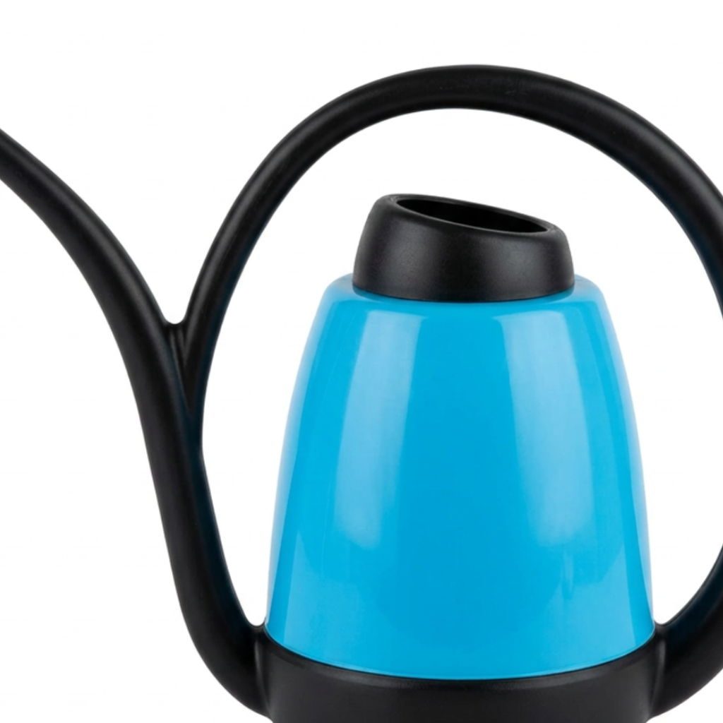 Plastic Garden Watering Jug  Blue & Black - 750ml