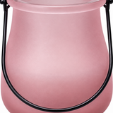 Scented Candle in Glass Pot Pink - 10×6cm