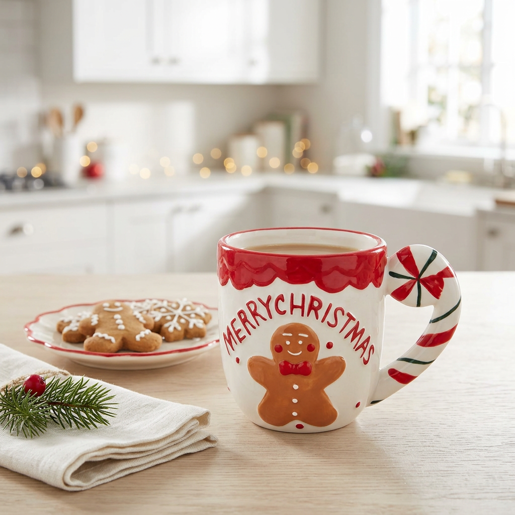 Ceramic Christmas Mug - 300ml