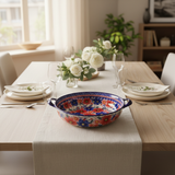 New East Sun Ceramic Serving Bowl with Handles - 14.25 Inch