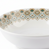 Henlee Melamine Soup Bowl White -  8.5 Inch