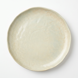 Ceramic Plate with Wavy Rim - 27cm