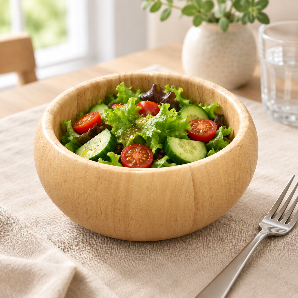 Billi Wooden Salad Bowl - 16cm