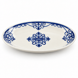 Slama Ceramic Oval Plate Off-White - 30×15cm