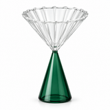 Reversible Clear & Emerald Green Cocktail Glass – 150ml