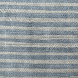 Striped Cushion Blue & Cream - 40cm